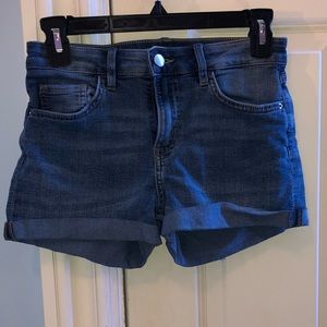 H&M High Rise Jean Shorts